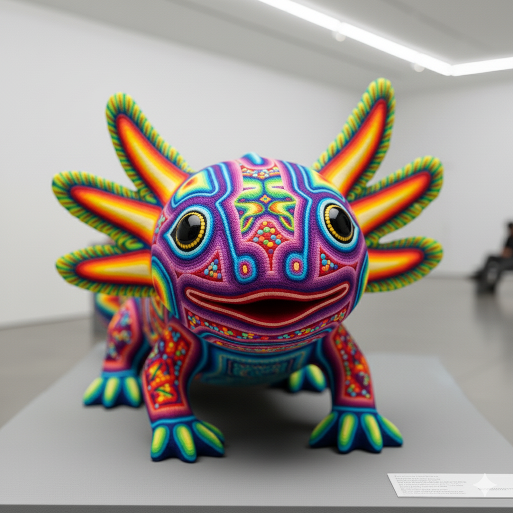 Xolotl - Ajolote Wixarika
