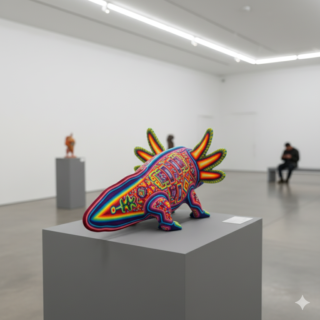 Xolotl - Ajolote Wixarika